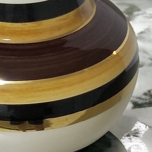 Aldo Londi Bitossi Ceramic Vase MCM Rosenthal Netter Raymor Italy - Picture 9 of 13